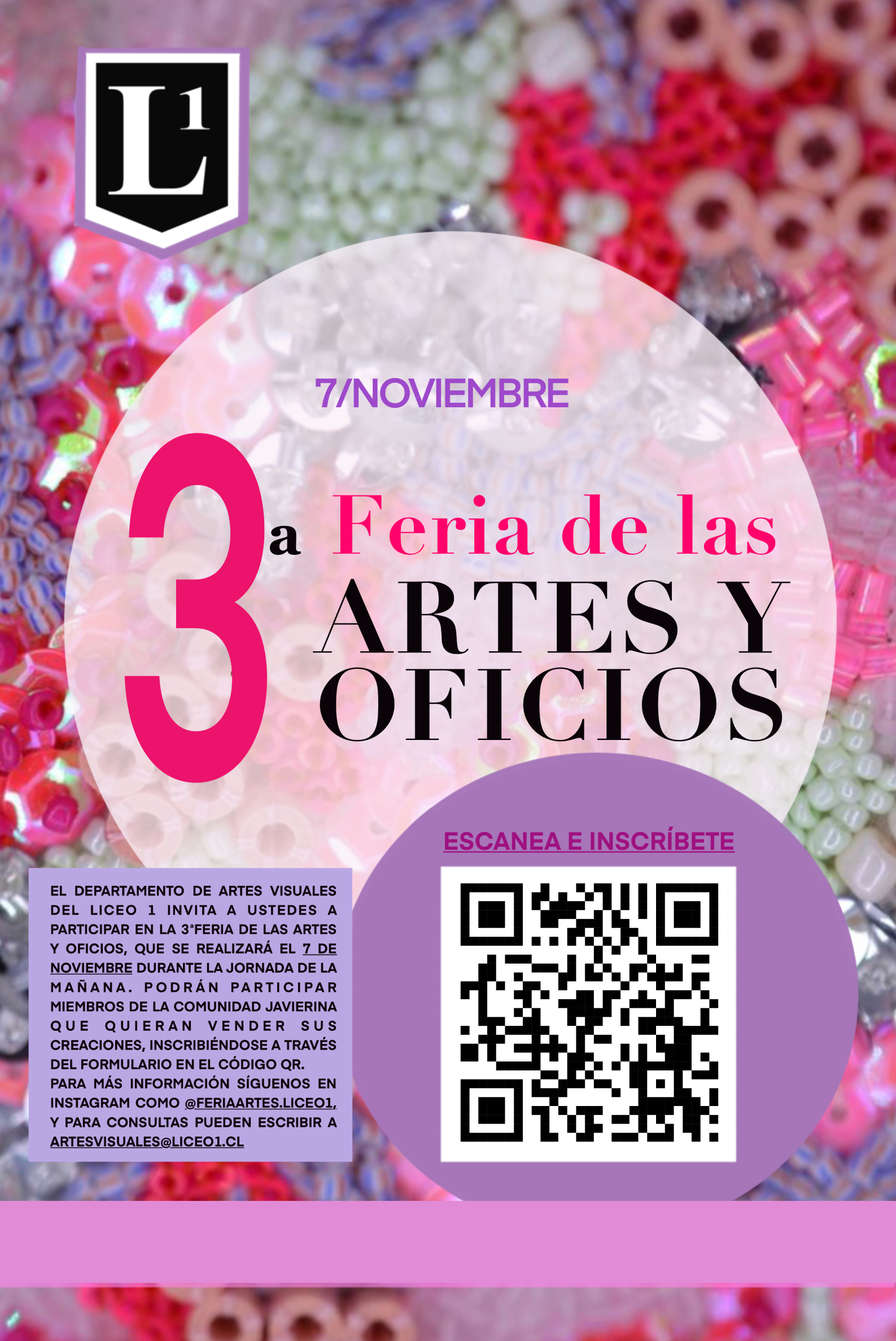 TERCERA FERIA DE ARTES Y OFICIOS