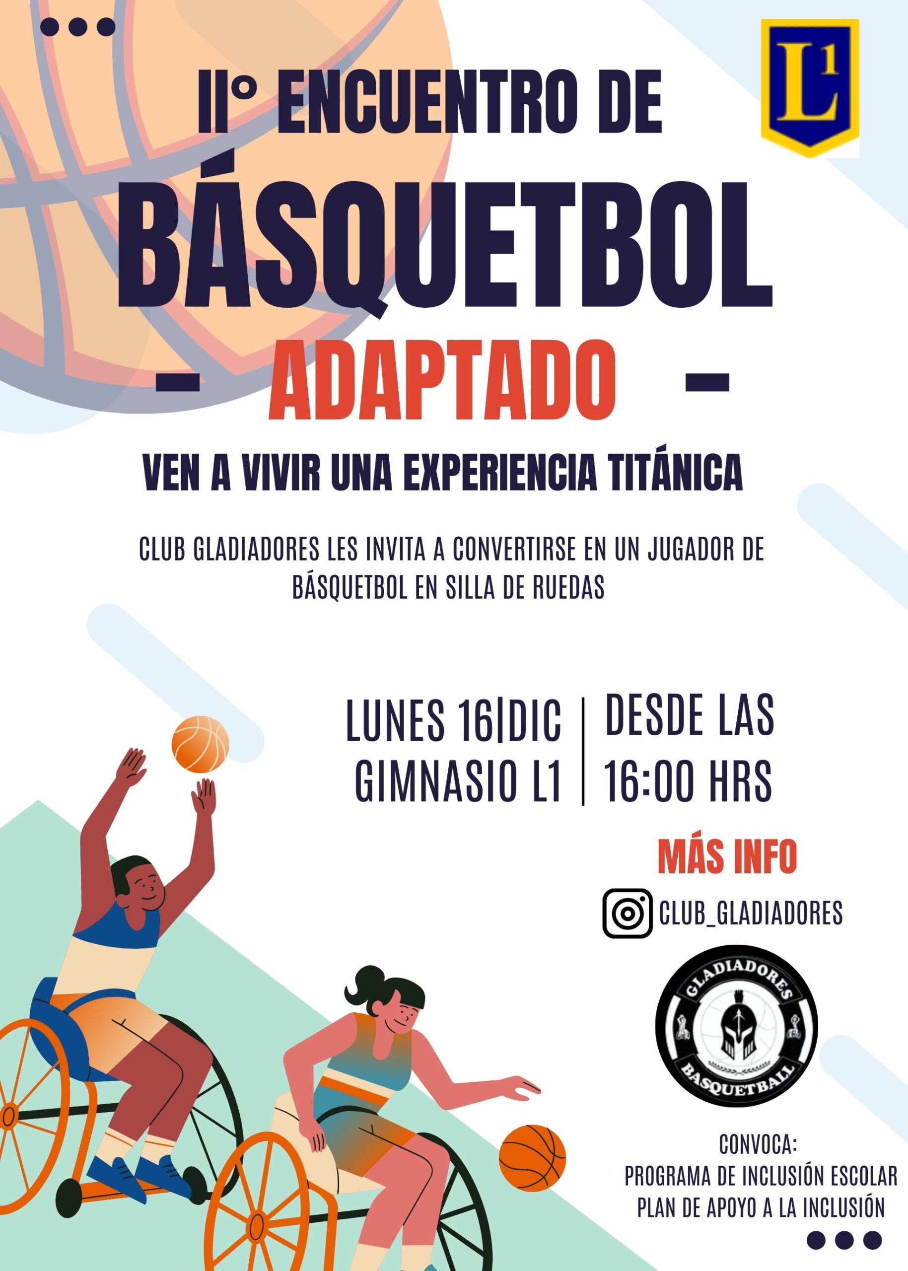  Segundo encuentro de Básquetbol Adaptado