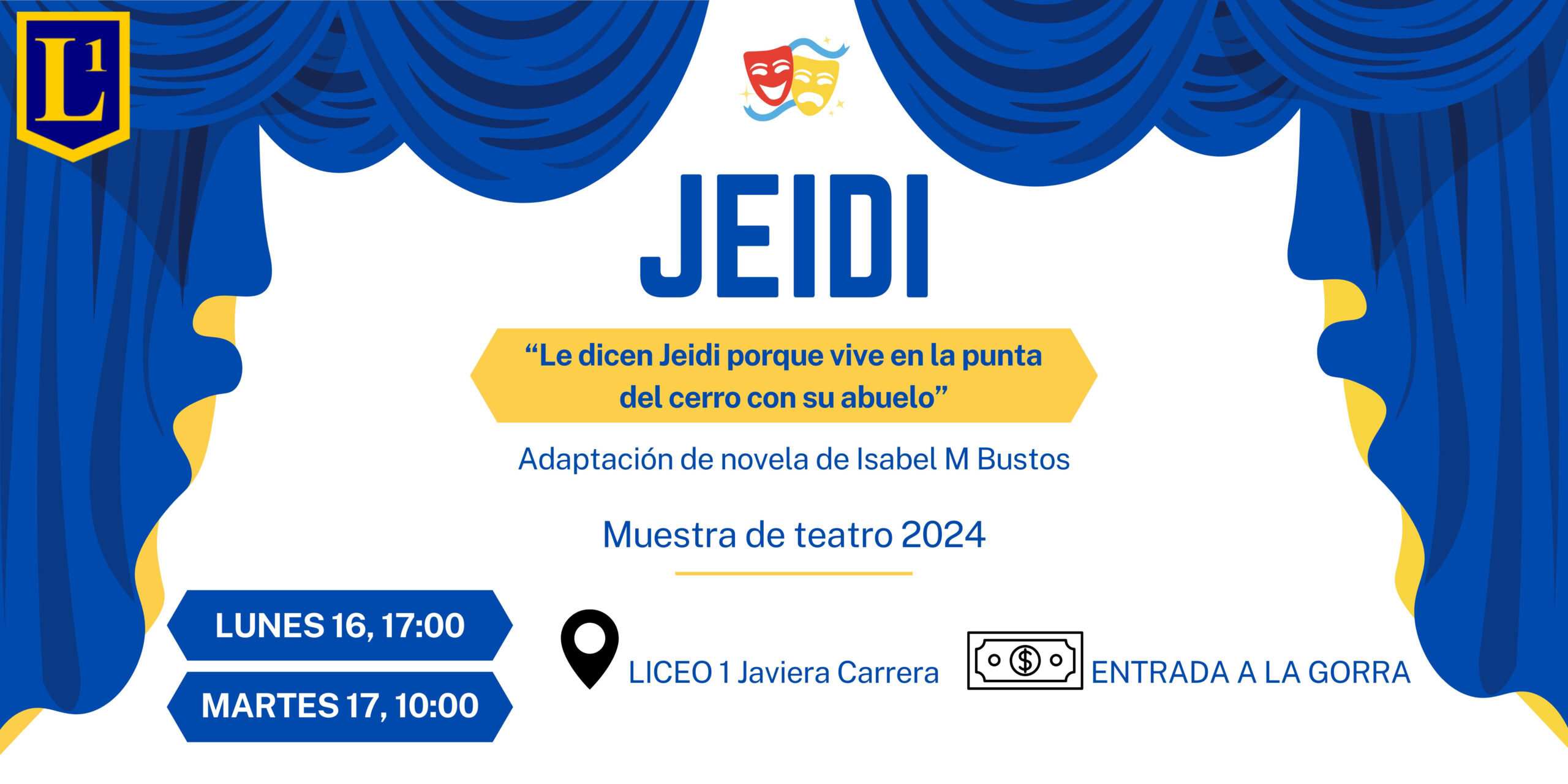 “Jeidi” a cargo del taller de teatro jornada tarde