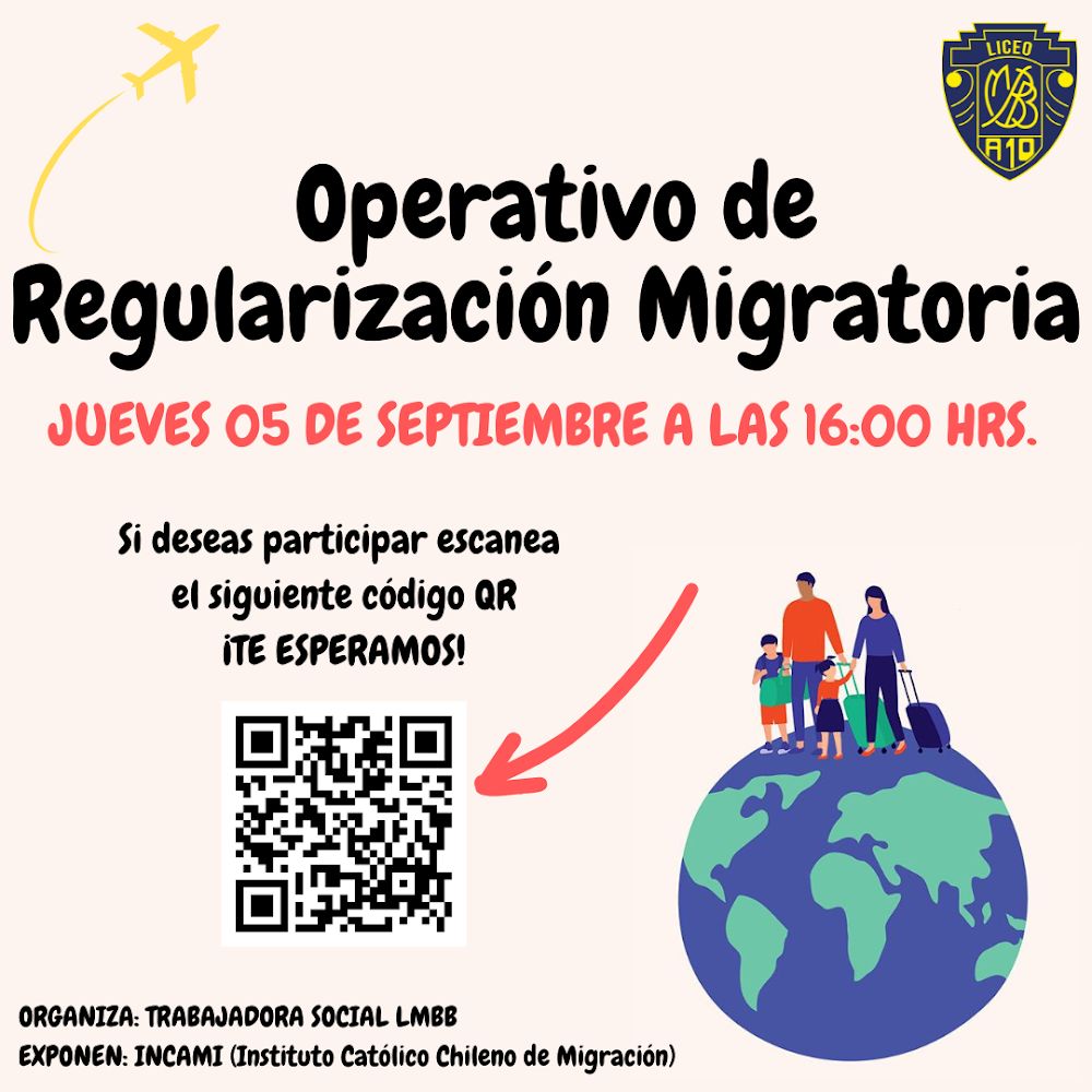 INFORMATIVO: OPERATIVO DE REGULARIZACIÓN MIGRATORIA