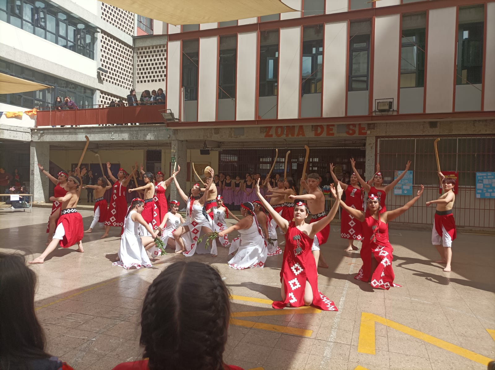 Actos académicos con motivos de Fiestas Patrias